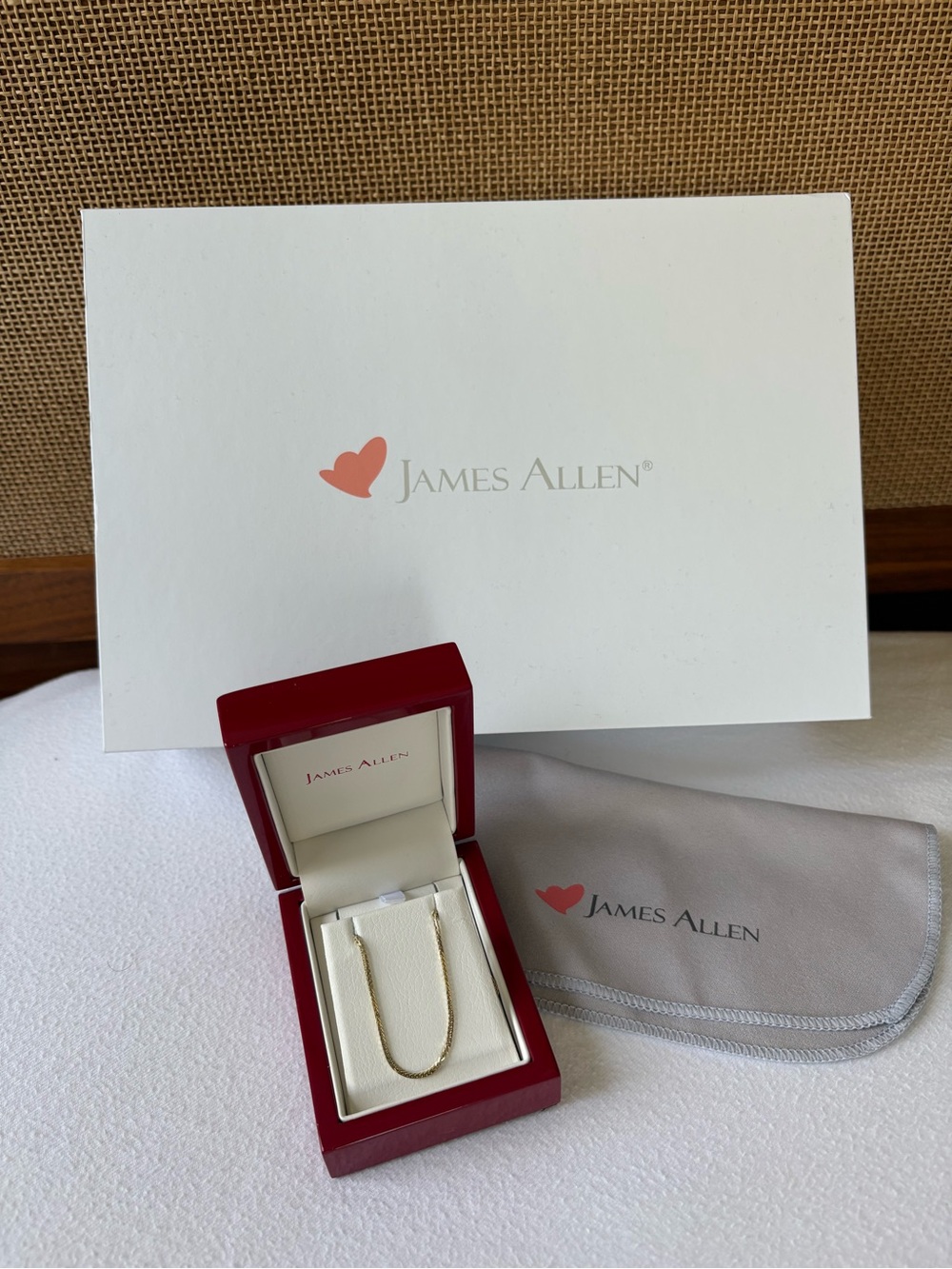 14K Yellow Gold 1.8mm Wheat Chain Necklace - 18 Inches By James Allen